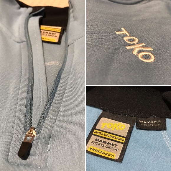 TOKO/Mammut half zip women’s small active jacket - Picture 3 of 7